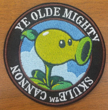 Peashooter Ye Olde Mighty Skule Cannon ('25 September Patch of the Month)