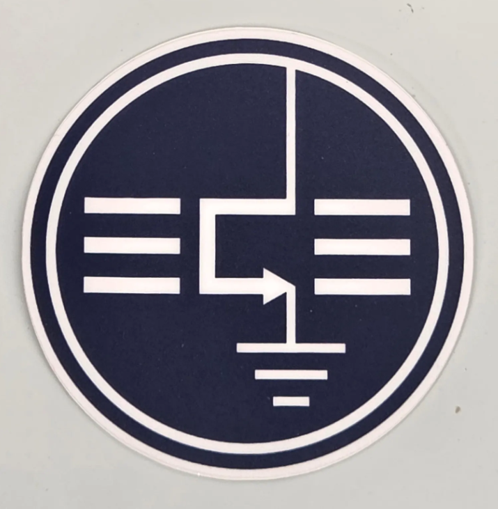 ECE Club 2T4 Logo Sticker