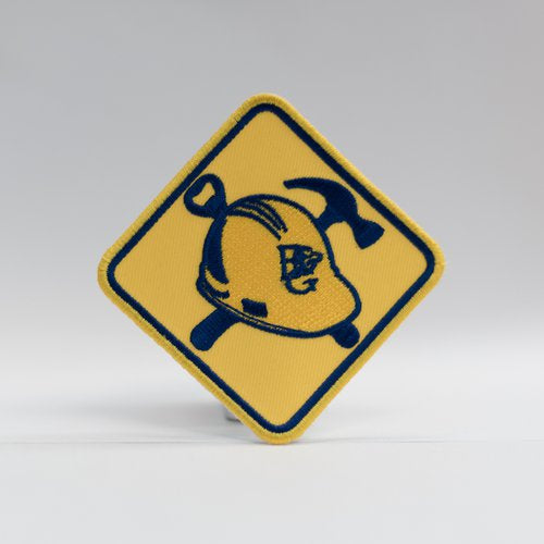 Blue and Gold Patch