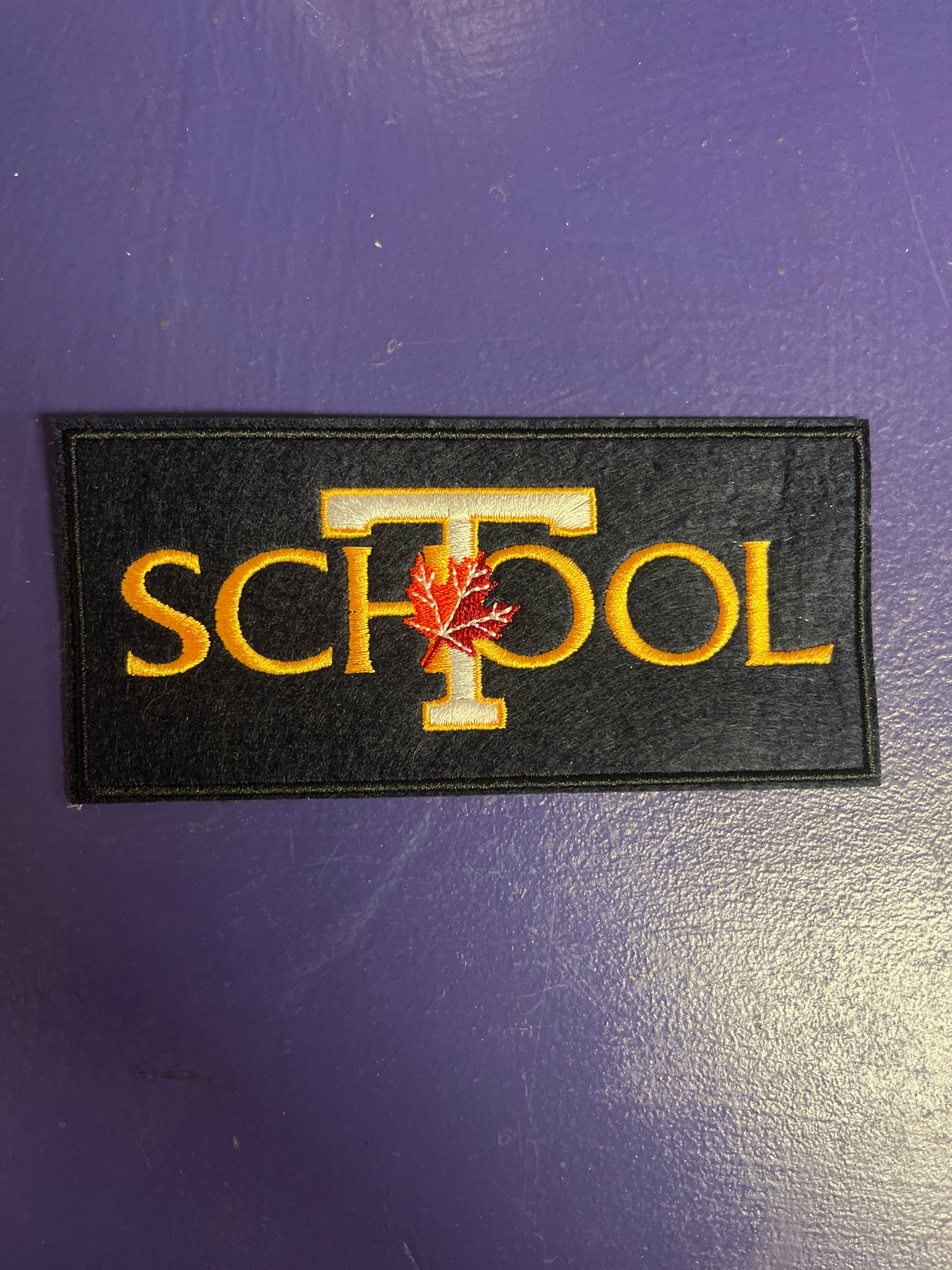 School Patch (April Patch of the Month)