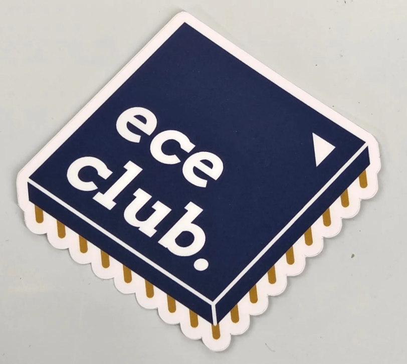 ECE Club 2T5 2T6 Logo Sticker