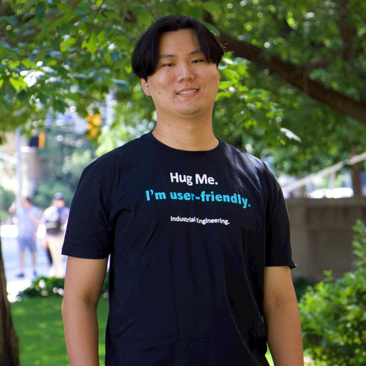 "Hug Me I'm User friendly " Shirt (Black)