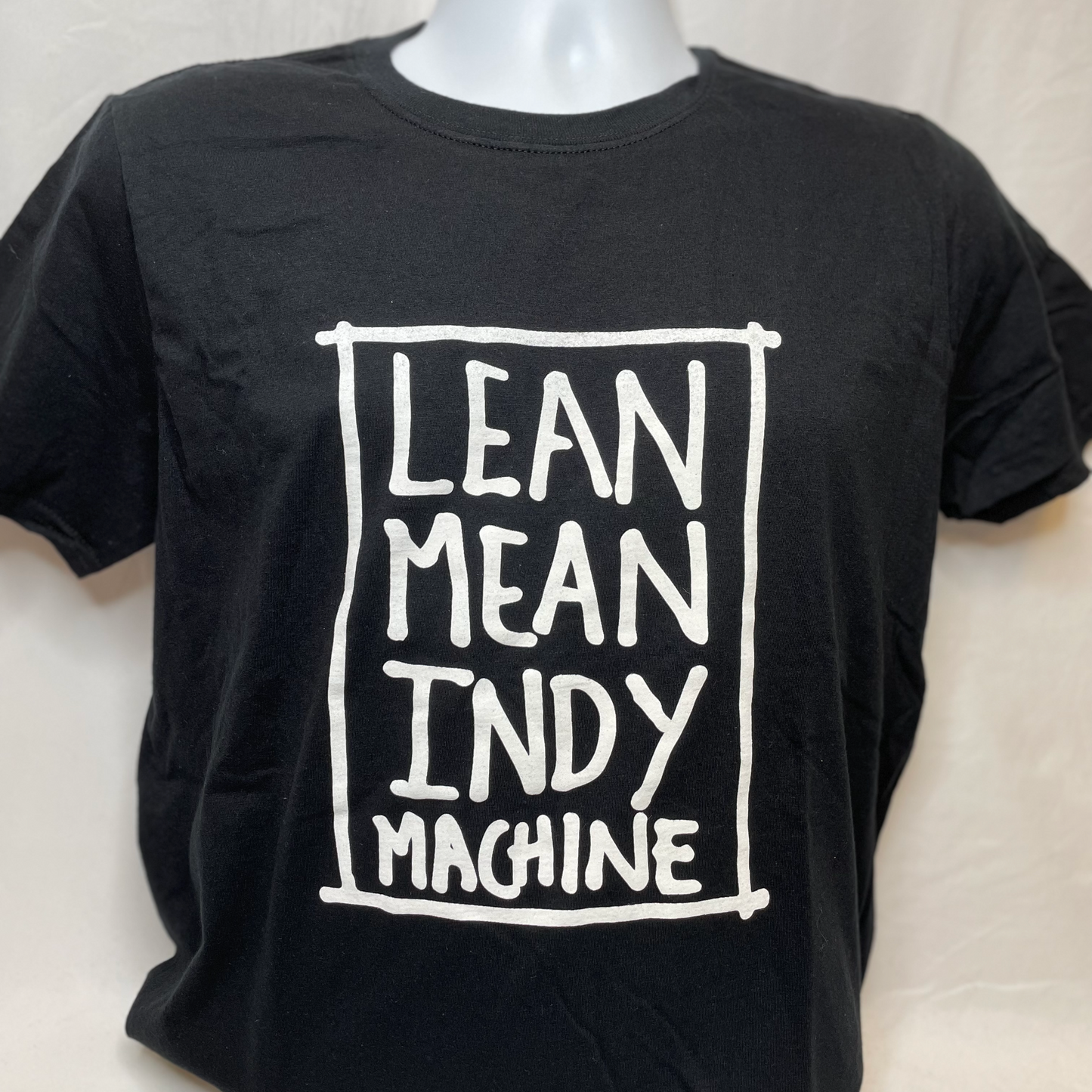 "Lean Mean Indy Machine" T-Shirt (Black)