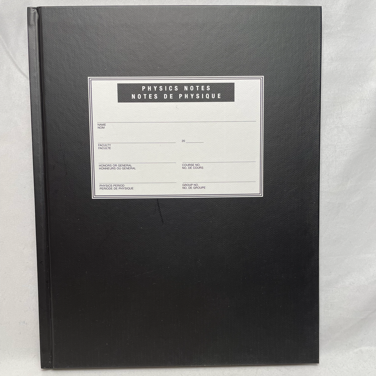 Lab Notebook (Black)