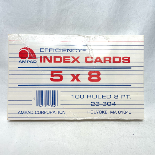 5"x8" Index Cards