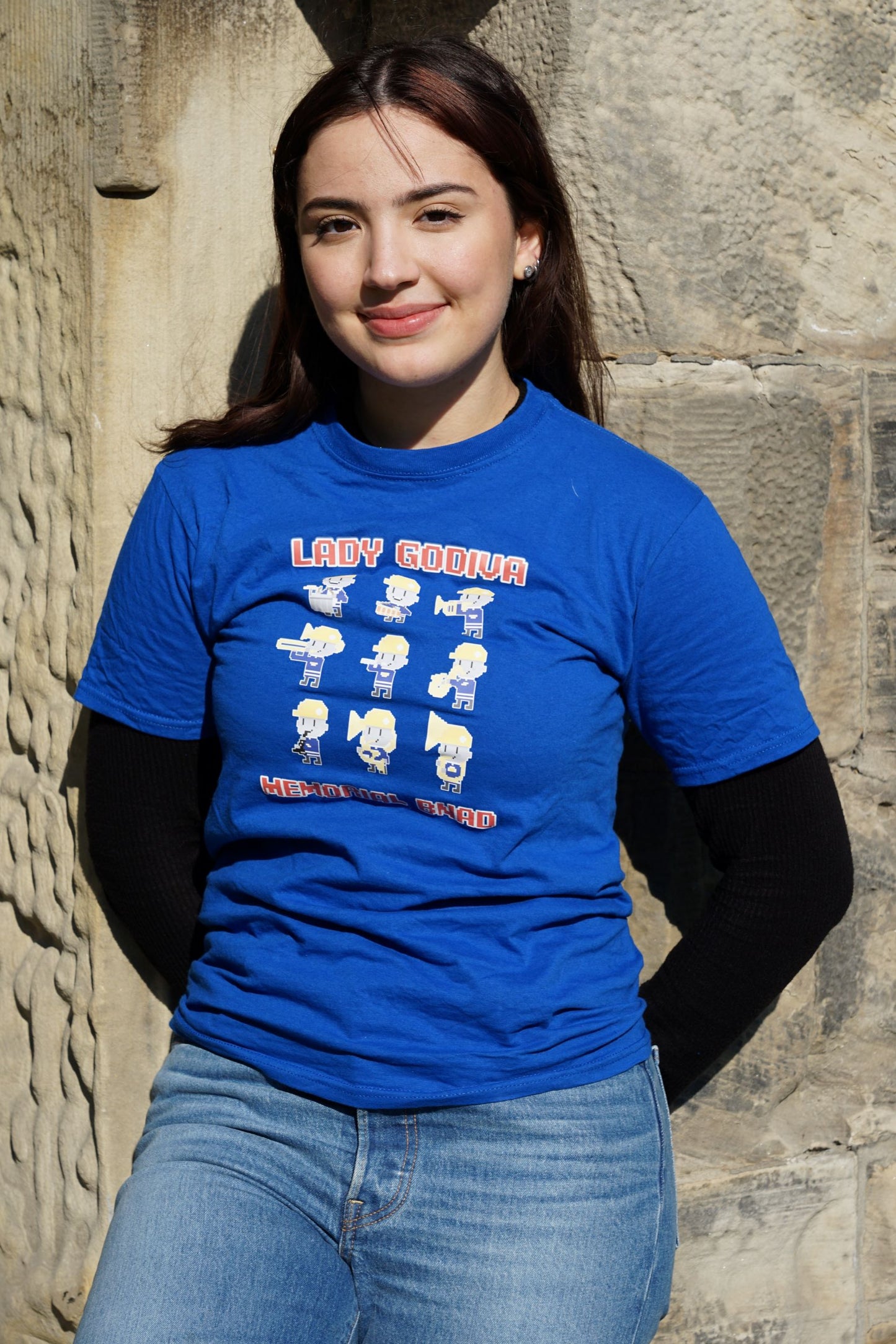 Lady Godiva Memorial BNAD T-shirt (Blue)